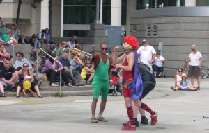 Willing Audience Members. In Tights.