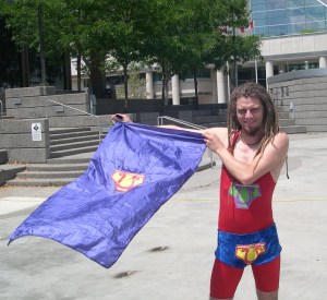 Rob Firenix is Captain Underpants