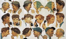 Who are you talking with?