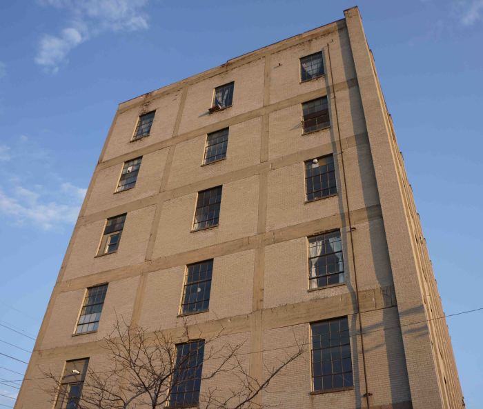 Six floors of art studios in the California Building