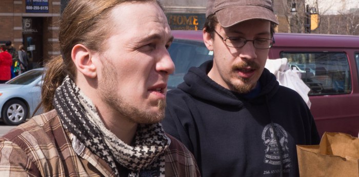 I tried impress Madison's potato vendors with my potato knowledge. I failed.