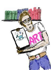 For instance, I found out I am an artist. Of sorts.